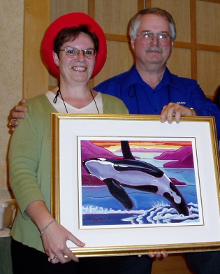 Sandra Korytowski wins original west coast artwork